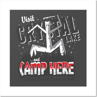 Camp Here Posters and Art